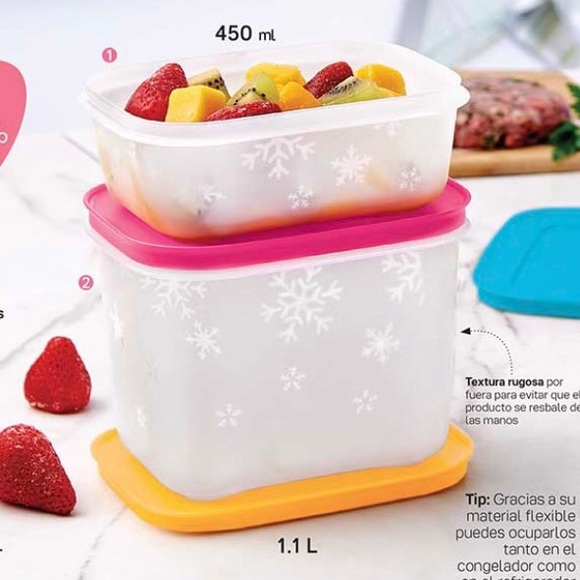 Tupperware Set of 2 Freeze It Starter Conteiner - Picture 5 of 8